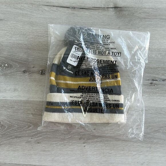 Fanatics Vegas Golden Knights 2024 NHL
Cuffed Knit Hat w/Pom OS NWT IN PKG - Picture 3 of 7